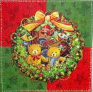 TW-078 Teddy Christmas - 3-ply